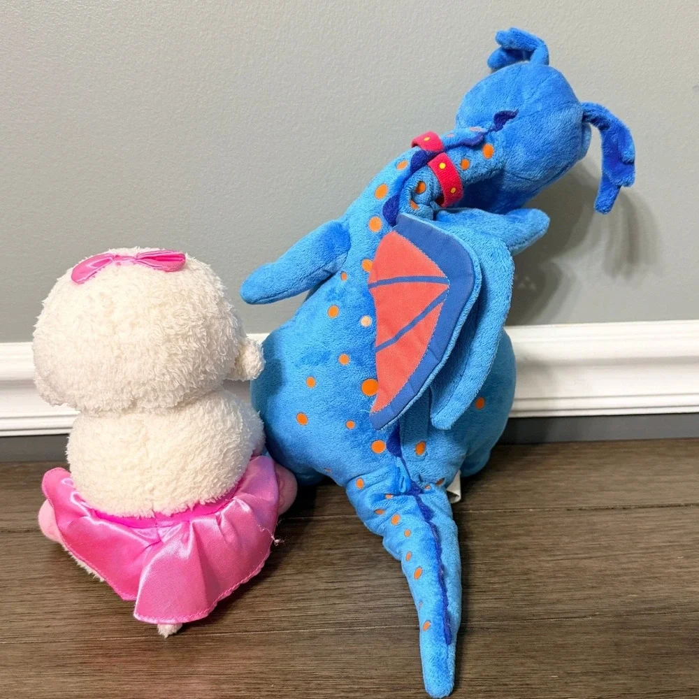 Disney Doc McStuffins Stuffy Dragon & Lambie Plush Set Disney Junior Toys 2pc